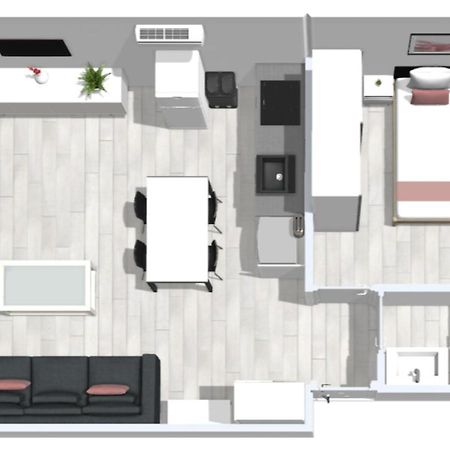 Roses Apartments 2 - Vista Mar Lateral 1Habitacion Luaran gambar